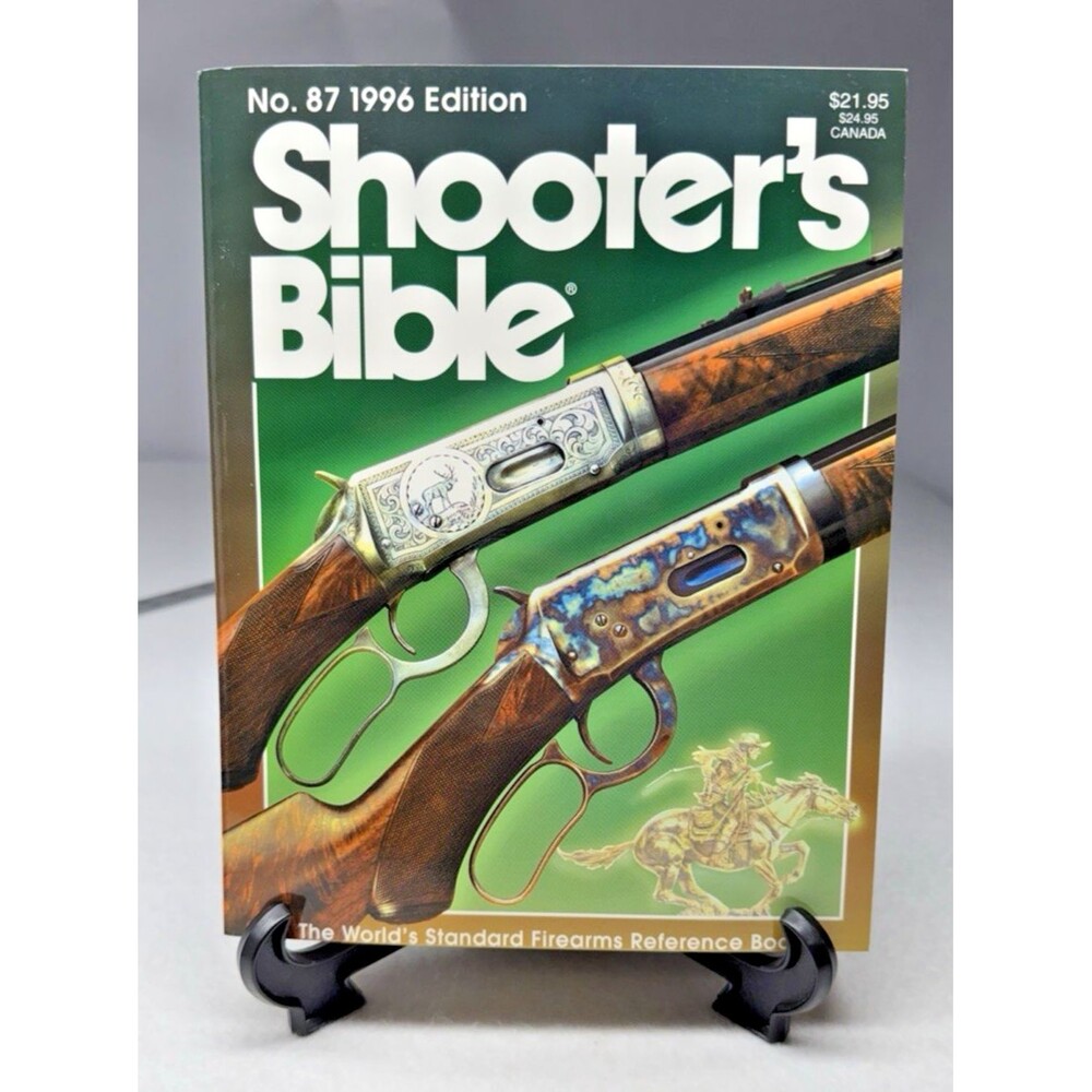 Shooter's Bible No 87 1996 Edition Firearms Reference Book Hunting Shooting Guid
